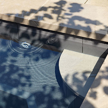 Custom Concrete Pool & Spa Combination