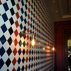 Cam End&uuml;striyel Aplik - Wall Sconces