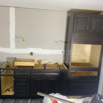 Residential home kitchen in Long Island