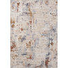 Alistaire Ivory/Multi Abstract Modern, Rust/Ivory/Multi, 7'9" X 9'9"