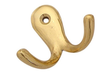 Brass Hooks and Brackets
