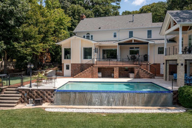 Example of a pool design in Raleigh