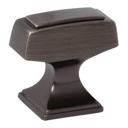 1 1/4" T-Knob Mulholland Gunmetal BP53029 - Cabinet And Drawer Knobs