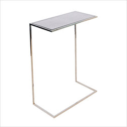Worlds Away Rico Nickel Cigar Table - Dining Tables