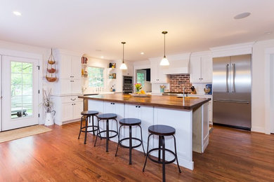 Inspiration for a transitional kitchen remodel in DC Metro