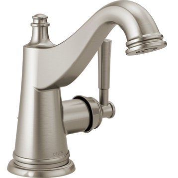 Delta 15777LF Mylan 1.2 GPM Deck Mount 1 Hole Bathroom Faucet - SpotShield