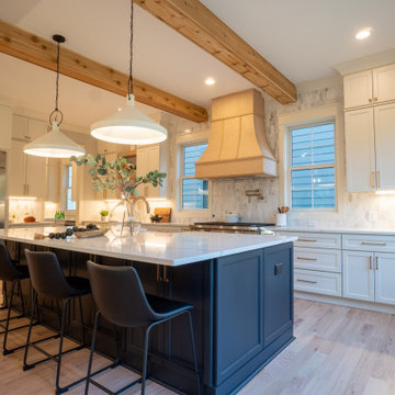 A Masterfully Crafted Residence with Open Spaces, Gourmet Kitchen, and Enchantin