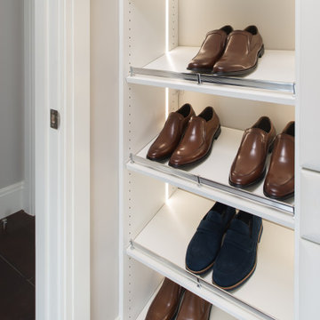 Contemporary White Wall-Unit