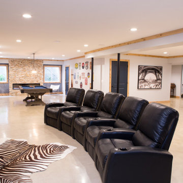 Stunning Basement in Barrington