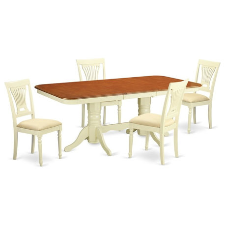 5-Piece Kitchen Table Set, Small Kitchen Table and 4 Kitchen Dining Chairs