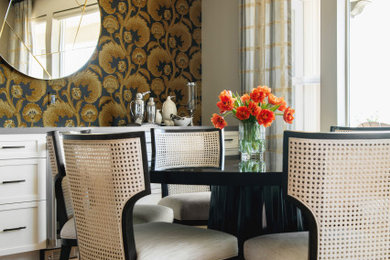 Inspiration for a contemporary dining room remodel in San Luis Obispo