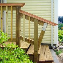 outdoor side stairs