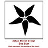 Sea Star Nautical Stencil Reusable Stencils For DIY Wall Design, Large