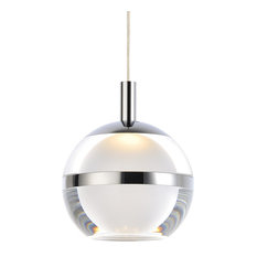 ET2 E24591 Swank 4-1/2"W LED Pendant - Polished Chrome