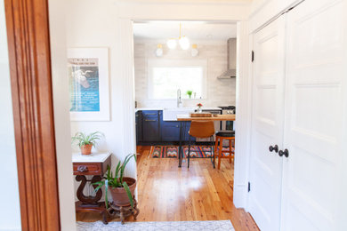 Example of a country kitchen design in Raleigh