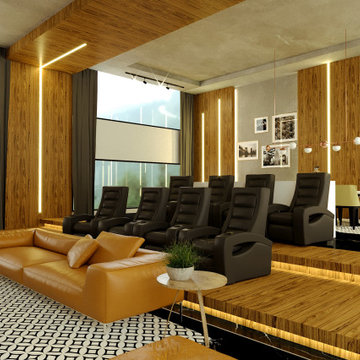 LIVING ROOM LUXURY CINEMA