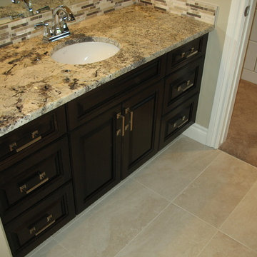 Dark Maple Vanity