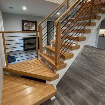 Project #99 | Modern Winder Staircase