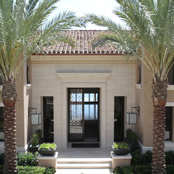 Painted Wood with Bronze Clad Windows - Front Doors