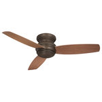 Minka Aire - Minka Aire Traditional Concept 52" Led 52" Ceiling Fan F594L-ORB - 52" Ceiling Fan from Traditional Concept. 52" Led collection in Oil Rubbed Bronze finish. Number of Bulbs 1. Max Wattage 14.00. No bulbs included. 52" 3-Blade LED Ceiling Fan in Oil Rubbed Bronze Finish with Medium Maple Blades with Tinted Opal Glass No UL Availability at this time.