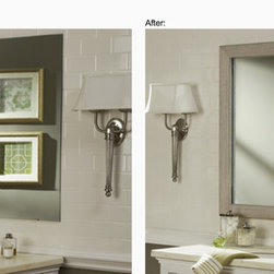 Frame your mirrors! - Bathroom Mirrors