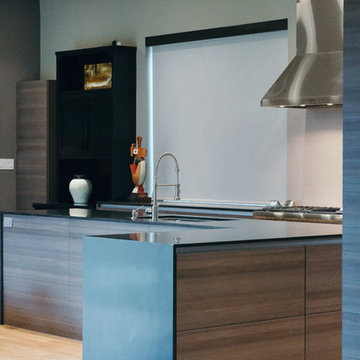 Masculine Midtown Poggenpohl Kitchen