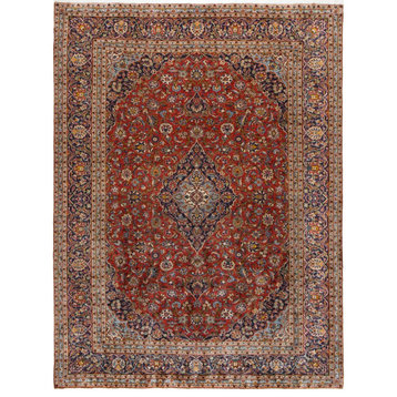Persian Rug Keshan 12'8"x9'5" Hand Knotted