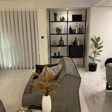 A Brutalist Villa Fully Furnished by Baxter