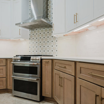 Professional Cooking Zone with Under-Cabinet Task Lighting After Remodel
