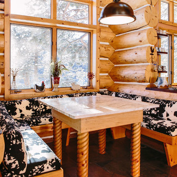 Evergreen Log Home Kitchen Renovation