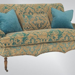 435 - Settee - Armchairs And Accent Chairs
