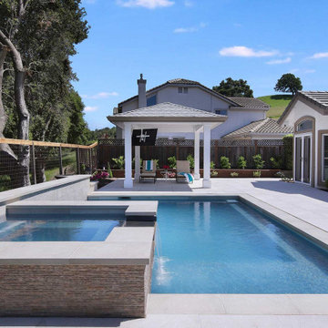 Outdoor Pool Pavilion