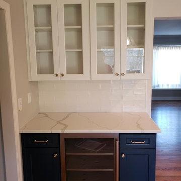 Wynn Blue Accent Kitchen Remodel