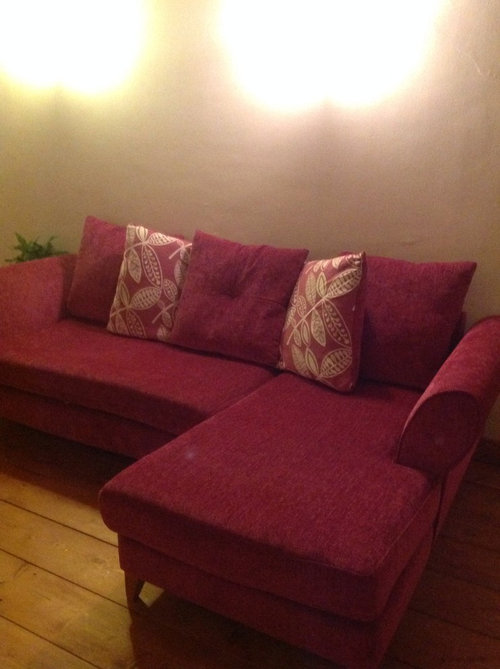 Raspberry sofa dilemma Houzz UK