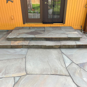 Flagstone Back Patio