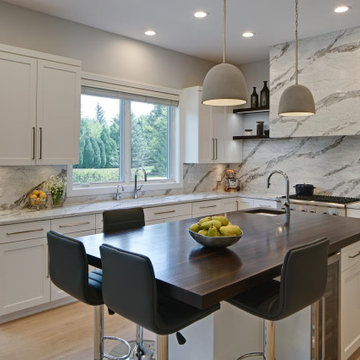 Bold Modern Kitchen - Highland Park, IL
