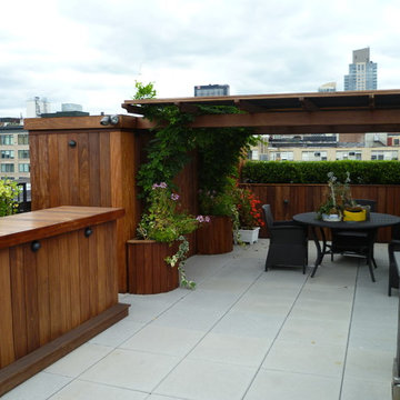 Manhattan Penthouse Rooftop Garden and Custom Playground