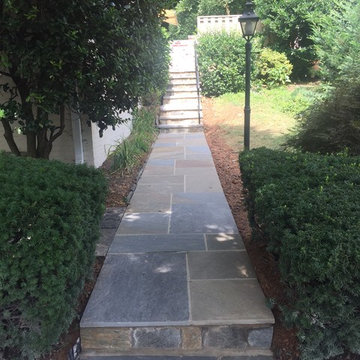 Flagstone Walkway in Washington DC, Cleveland Park