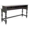 Console Bar Table Traditional Grey