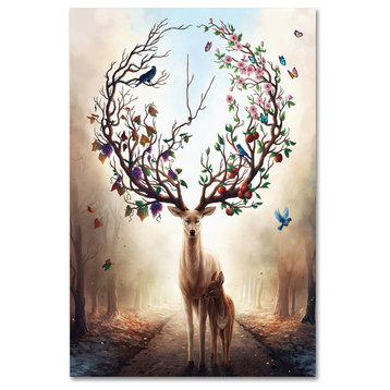 JoJoesArt 'Seasons' Canvas Art, 30x47
