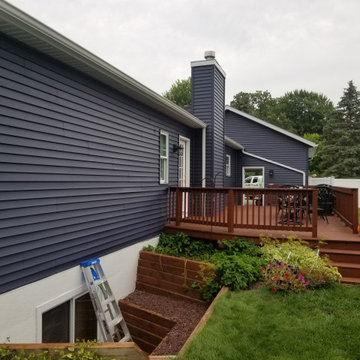 New soffit, fascia and siding in Auburn, MI