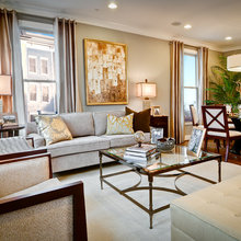 living room gray