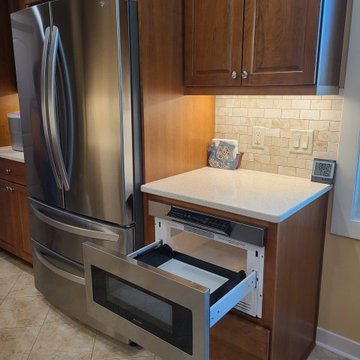 From White to Wood KITCHEN