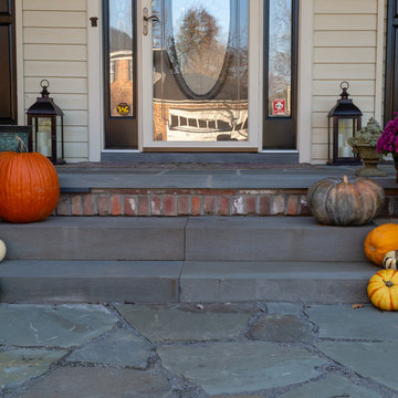 Saw-Cut Bluestone Steps