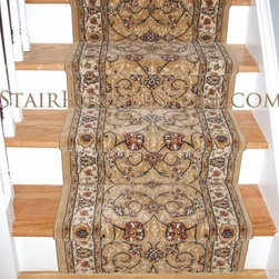 Straight Staircase Stair Runner Installations - Hall And Stair Runners