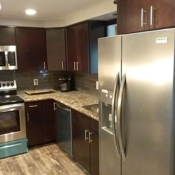 Lancaster- Deep Cherry Kitchen