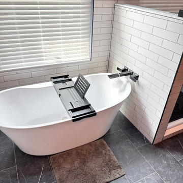 Orlando Primary Bathroom Remodel - Freestanding Tub & Walk-In Shower