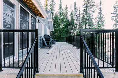 Deck - craftsman deck idea in Other with no cover