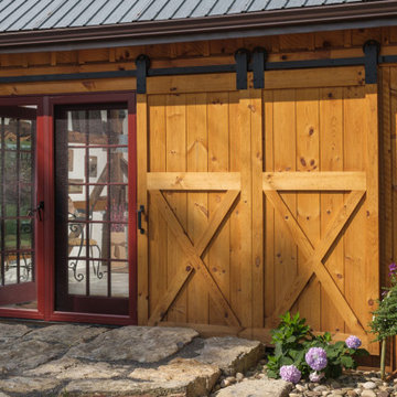 She-Shed: Custom Sliding Barn Door
