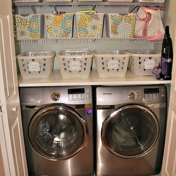 Laundry Closet Storage